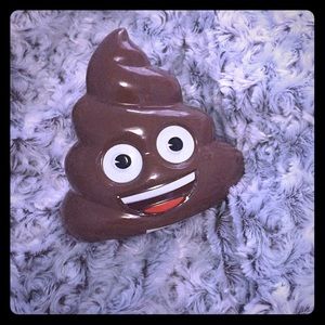 Poop emoji money bank